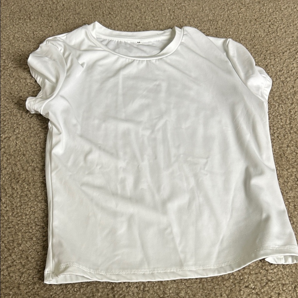 Amazon White Short Sleeve Tee